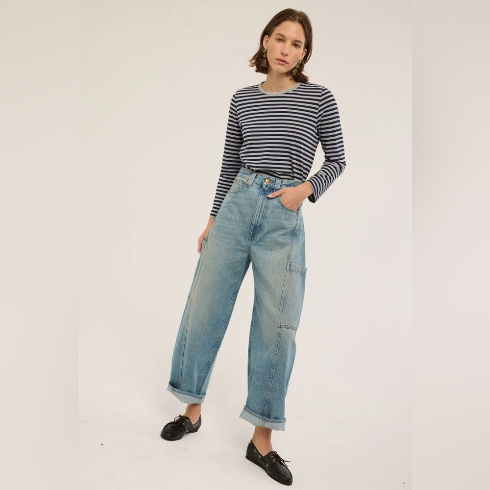 Jamie Haller Baggy Crop Painter Jean